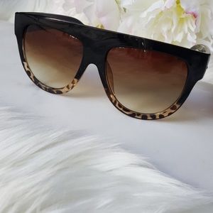Leopard Oversized Sunglasses